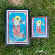 Load image into Gallery viewer, Flowers & Boots