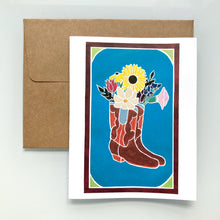 Load image into Gallery viewer, Flowers & Boots Card Set